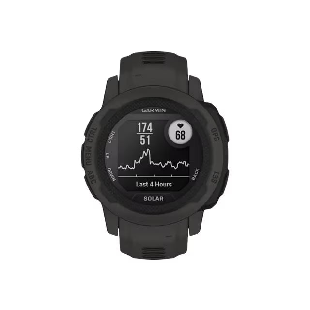 Garmin Instinct 2S, Smaller-Sized GPS Outdoor Watch, Multi-GNSS Support, Tracback Routing, Graphite