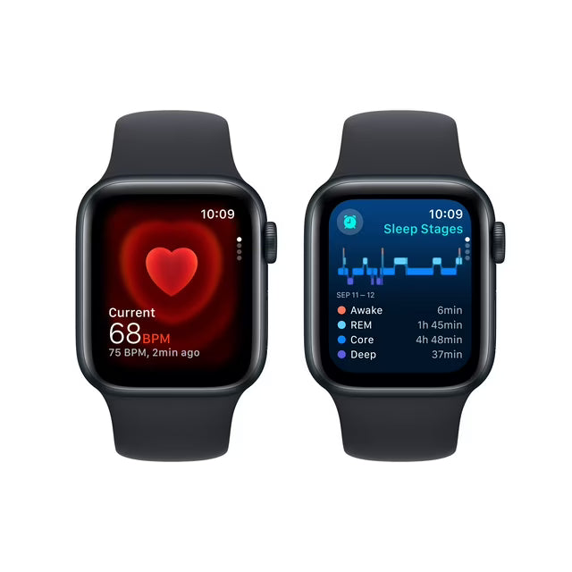 Apple Watch SE2 40mm GPS - Midnight Aluminum Case with Midnight Sport Band - S/M