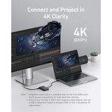 Anker USB-C Hub, Fast 10Gbps USB 3.2 Display Hub, USB-C to 4-Port Hub with 100W Max PD-in for MacBook Pro, iPad, iPhone 15, Surface Pro, Dell and More