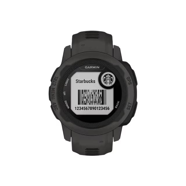 Garmin Instinct 2S, Smaller-Sized GPS Outdoor Watch, Multi-GNSS Support, Tracback Routing, Graphite