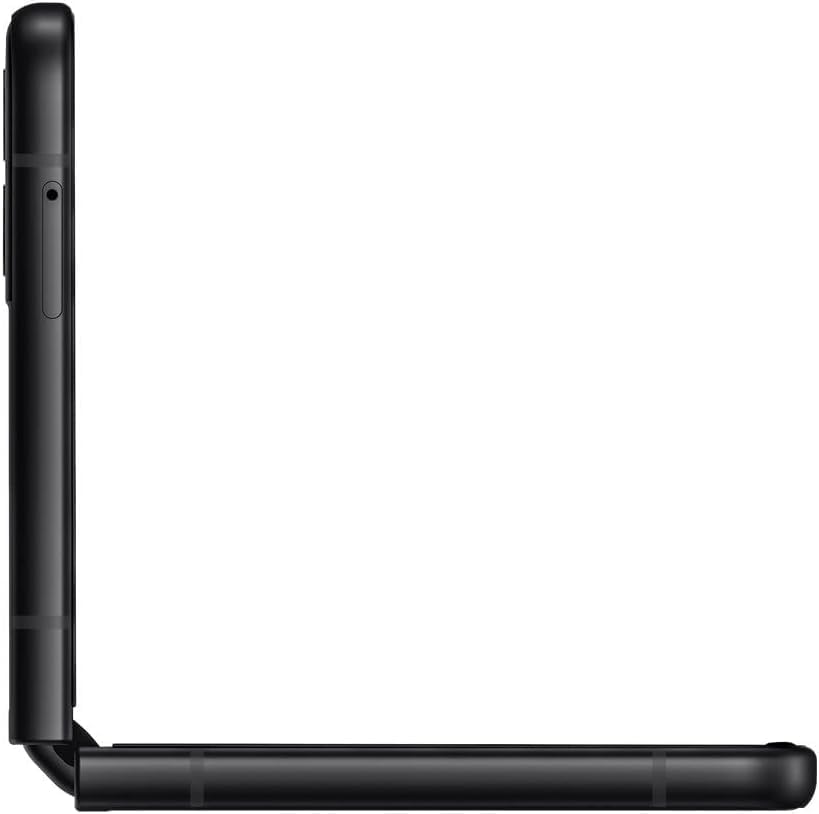 Samsung Galaxy Z Flip 3 5G, 128GB, Phantom Black - Unlocked (Renewed)
