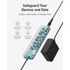 Anker USB-C Hub,11-in-1 10Gbps Data Hub with 4 USB-A and 4 USB-C Ports, 100W USB-C PD-IN, Card Reader, 2-in-1 USB Connector, For USB-A and USB-C Laptop, MacBook, iPad an