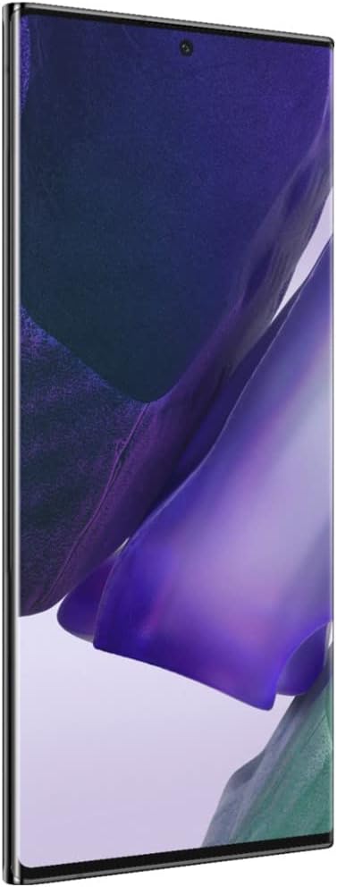 Samsung Note 20 Ultra (5G) 128GB 6.9" Display with Samsung 25W Super Fast Charger, Unlocked - Mystic Black (Renewed)