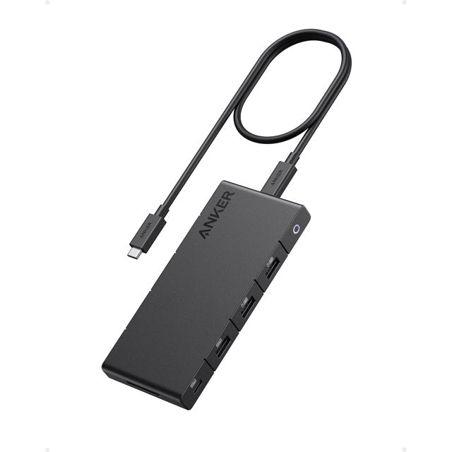 Anker USB C Hub (10-in-1), Dual Monitor with 4K HDMI, Max 100W Power Delivery, Dual 4K HDMI Ports, 4 USB-A/USB-C Data Ports, Ethernet and SD Card Rea