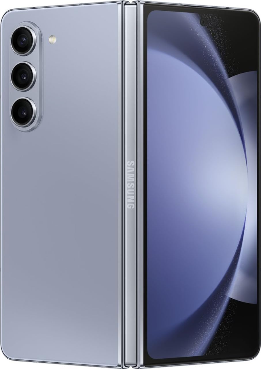 SAMSUNG Galaxy Z Fold 5 5G US Version, 512GB, ICY Blue - Unlocked (Renewed)