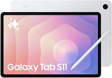 Samsung Galaxy Tab S11 (CAD Version) - Silver, 128GB, 11" Android Tablet, Galaxy AI Enhancements, 120 Hz AMOLED 2X Display, DeX Mode, Redesigned S Pen Included