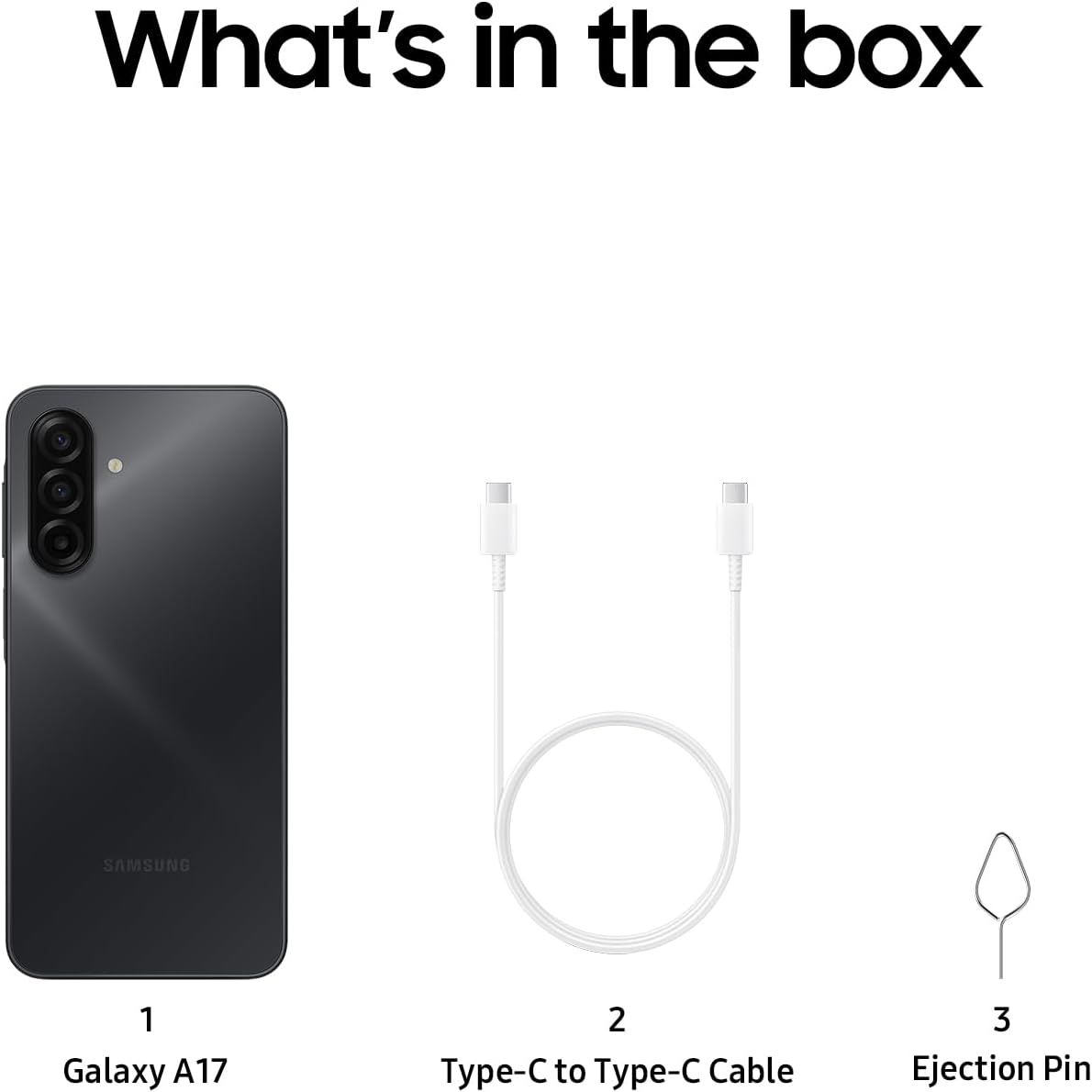 SAMSUNG A17 ,128 GB