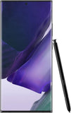 Samsung Note 20 Ultra (5G) 128GB 6.9" Display with Samsung 25W Super Fast Charger, Unlocked - Mystic Black (Renewed)