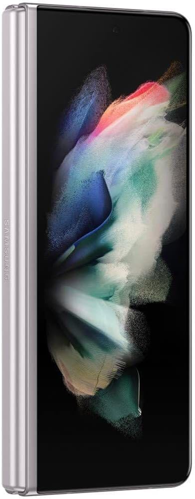 Samsung Galaxy Z Fold 3 5G , 256GB, Phantom Silver - Unlocked (Renewed)