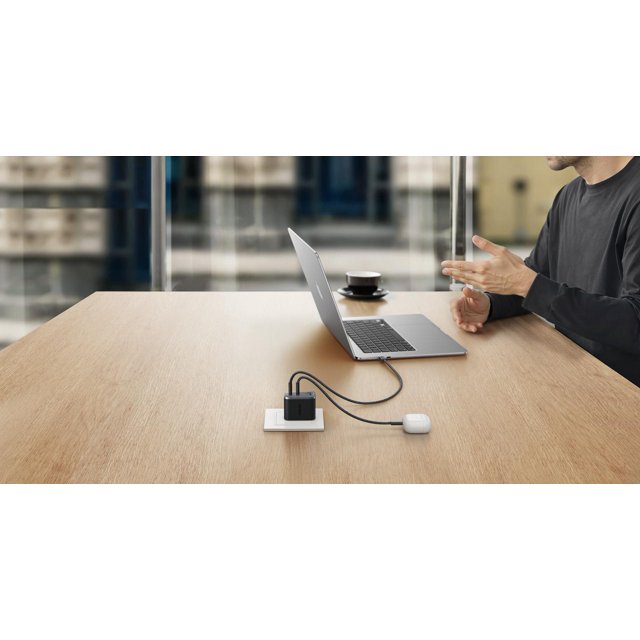 Anker 70W 2C1A Wall Charger w/ 5ft USB-C Cable Black