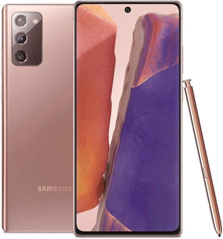 SAMSUNG Galaxy Note 20 5G (128GB, 8GB) 6.7" AMOLED+, Snapdragon 865, Global 5G Volte