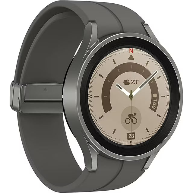 Restored Samsung Galaxy Watch5 Pro (GPS) 45mm Smartwatch with Heart Rate Monitor Like New