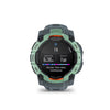 Garmin Instinct 3 AMOLED Smartwatch 50 mm - Rugged Militart Spec 810, Compass, Barometric Altimeter | Neo tropic with twilight silicone band