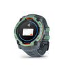 Garmin Instinct 3 AMOLED Smartwatch 50 mm - Rugged Militart Spec 810, Compass, Barometric Altimeter | Neo tropic with twilight silicone band