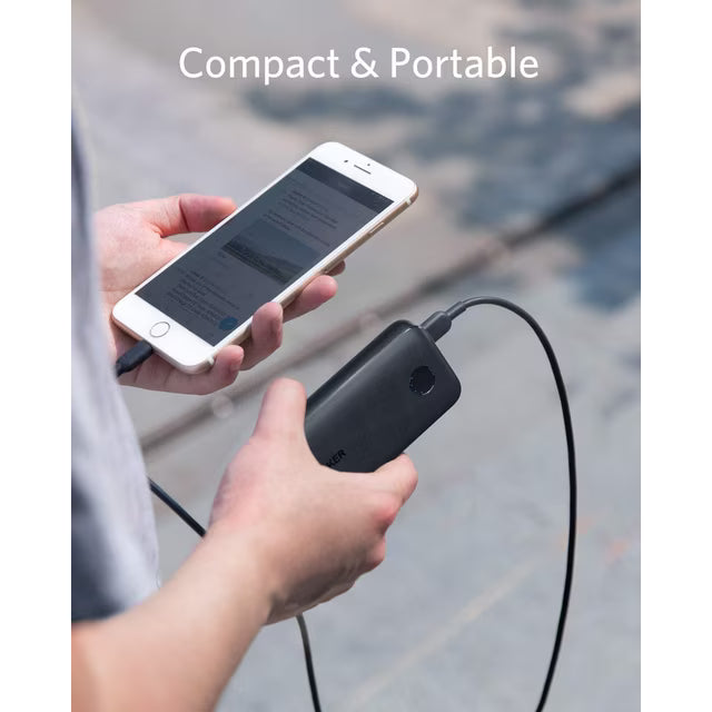 Anker PowerCore 10000 PD Redux, 10000mAh Portable Charger USB-C Power Delivery (18W) Power Bank for iPhone 11/11 Pro / 11 Pro Max / 8 / X/XS Samsung S10, Pixel 3/3XL, iPad Pro 2018, and More