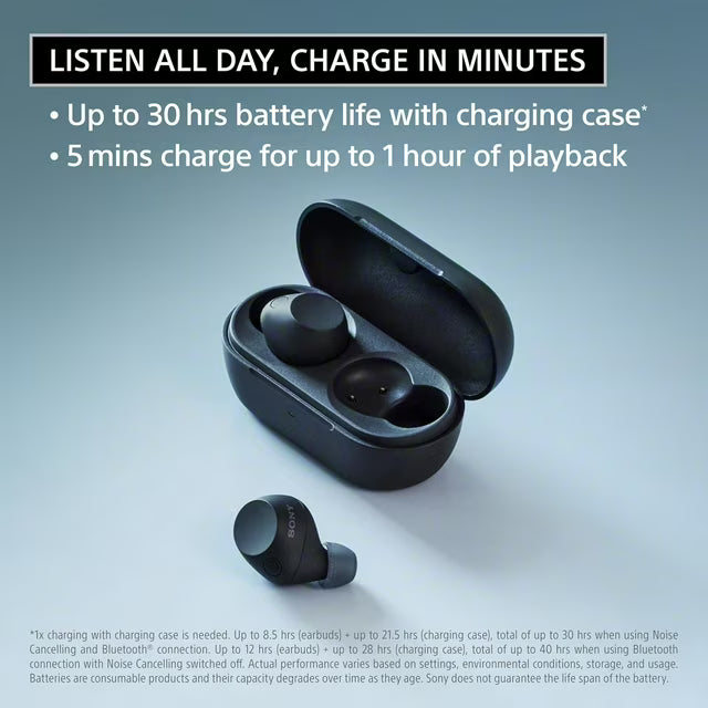 Sony WF-C710N Truly Wireless Noise-Canceling Earbuds | Open Box