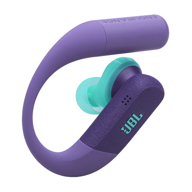 JBL Endurance Peak 4 True Wireless Noise Cancelling Sport Earbuds Purple