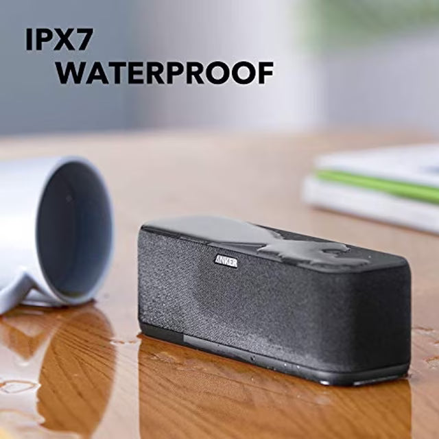 Portable Speakers, Anker Soundcore Boost 20W Bluetooth Speaker with BassUp Technology, 12H Playtime, IPX5 Water-Resistant, Wireless Speaker with Superior Sound & Bass for iPhone, Samsung and More