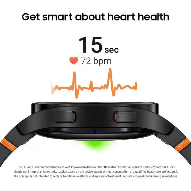 Samsung Galaxy Watch FE (2024) 40mm GPS Smartwatch with Heart Rate Monitor | Certified Pre- Owned