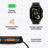 Apple Watch Ultra 3 GPS + Cellular 49mm Black Titanium Case with Black Ocean Band