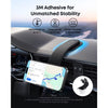 Anker Nano Magnetic Wireless Car Charger, 360&deg; Adjustable Mount Car Charger with Detachable Pad, 15W Qi2 Certified with Alloy Bracket, Fast Charg