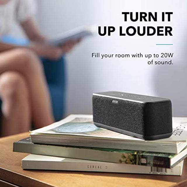 Portable Speakers, Anker Soundcore Boost 20W Bluetooth Speaker with BassUp Technology, 12H Playtime, IPX5 Water-Resistant, Wireless Speaker with Superior Sound & Bass for iPhone, Samsung and More