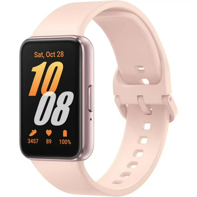 Samsung SM-R390 Galaxy Fit3 1.6" AMOLED Display Smart Watches, Pink