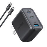 Anker 70W 2C1A Wall Charger w/ 5ft USB-C Cable Black