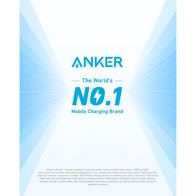 Surge Protector Power Strip (2100J), Anker 12 Outlets with 1 USB C and 2 USB Ports foriPhone 15/15 Plus/15 Pro/15 Pro Max, 5ft Extension Cord, Flat Plug, 20W USB C Charging for Hom