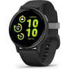 Refurbished (Good) Garmin Vivoactive 5 GPS Smartwatch - Slate Aluminum and Black (010-02862-10)
