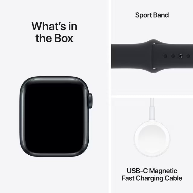 Apple Watch SE2 40mm GPS - Midnight Aluminum Case with Midnight Sport Band - S/M