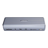 Anker Docking Station, 777 Thunderbolt Docking Station (Apex, 12-in-1, Thunderbolt 4), Max 90W Charging for Laptop, 20W Power Delivery, Single 8K, Triple 4K Display, 10Gbps Data, Ethernet, Audio, SD