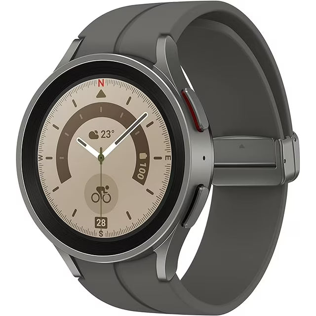 Restored Samsung Galaxy Watch5 Pro (GPS) 45mm Smartwatch with Heart Rate Monitor Like New